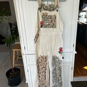 Floral Patchwork Women's Jumpsuit